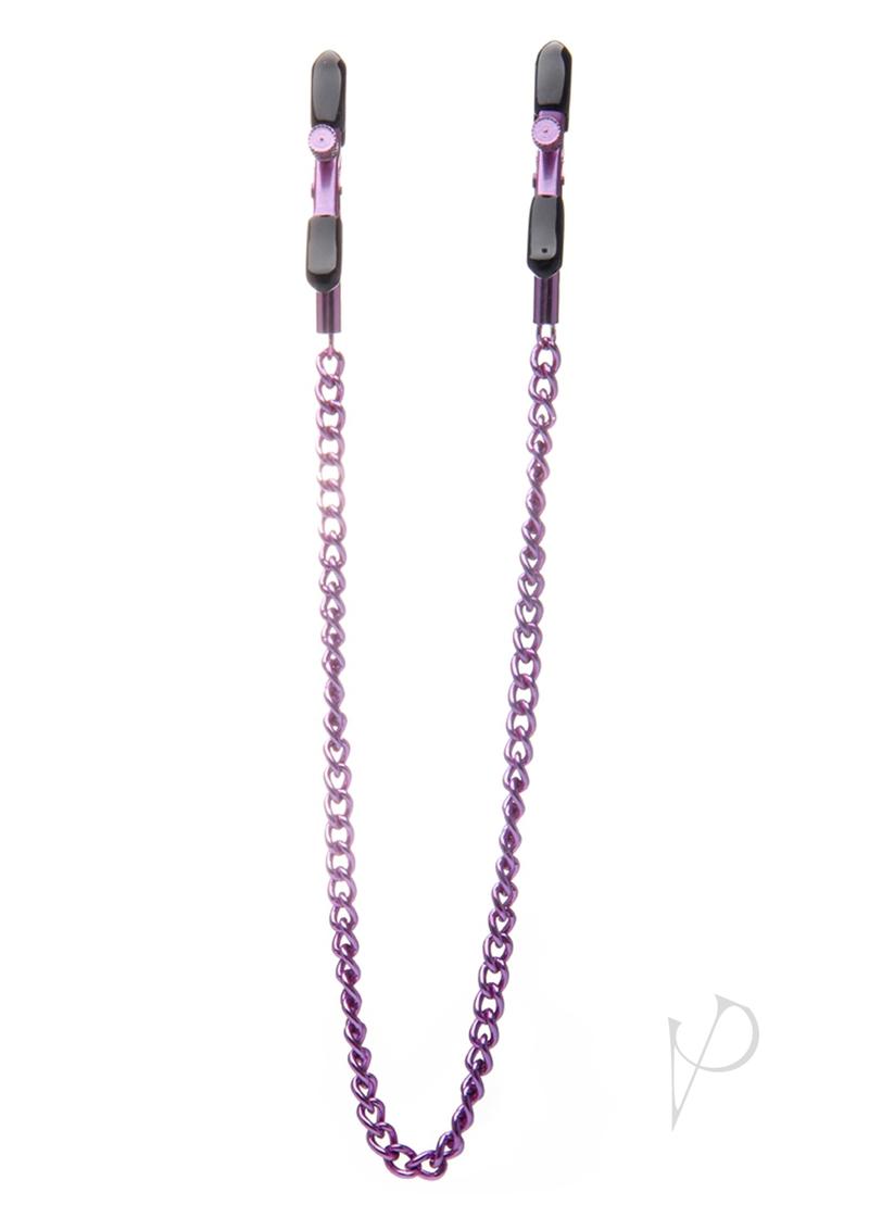 Ouch! Adjustable Nipple Clamps - Purple