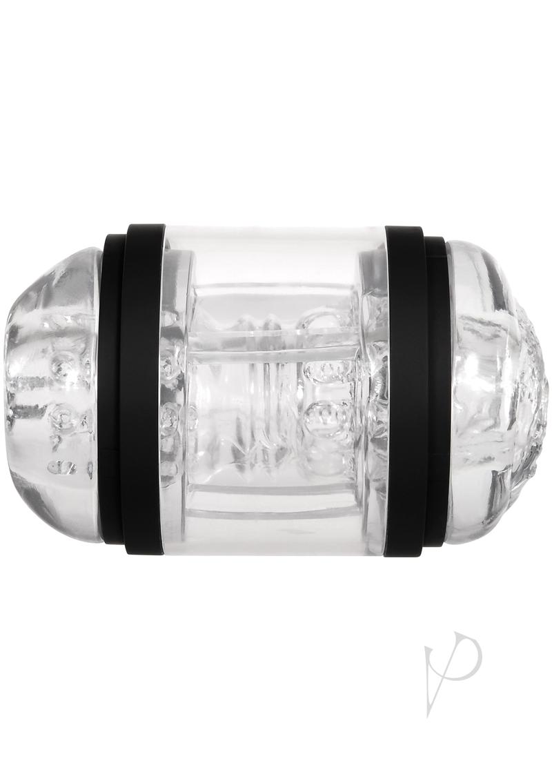 Zero Tolerance Double Decker Stroker - Black/Clear