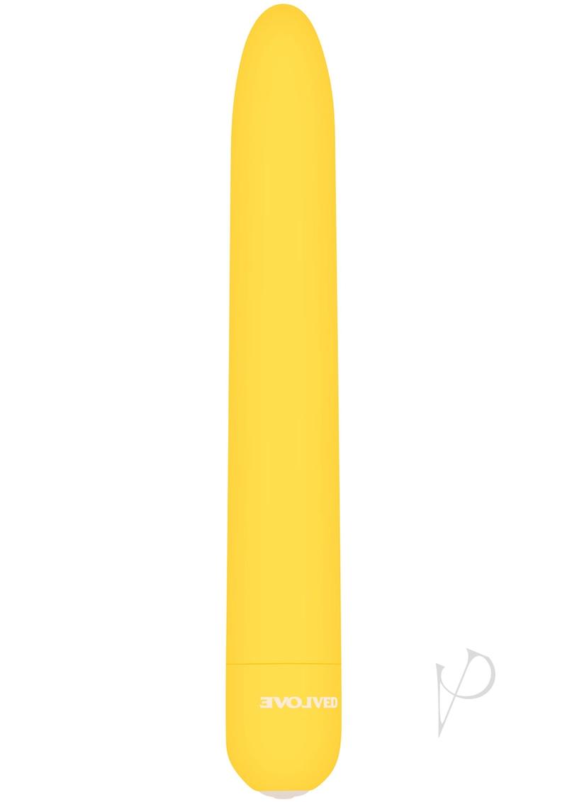 Sunny Sensations Rechargeable Vibrator - Yellow