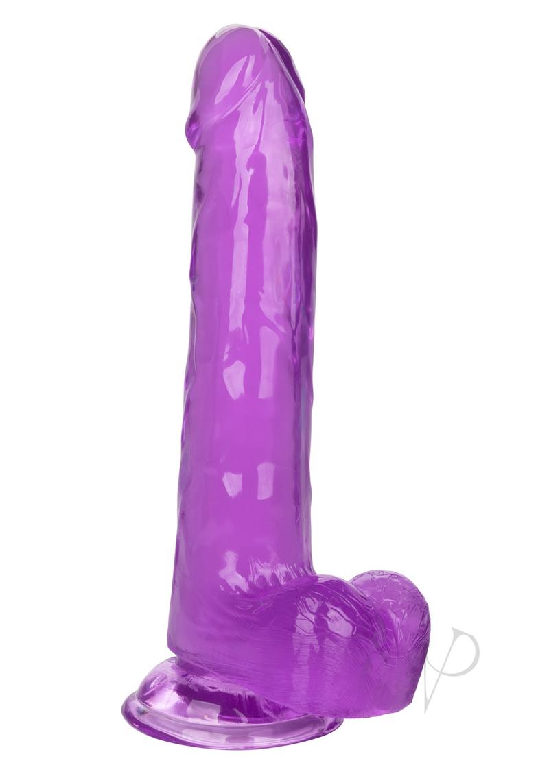 Size Queen Dildo - 8in - Purple