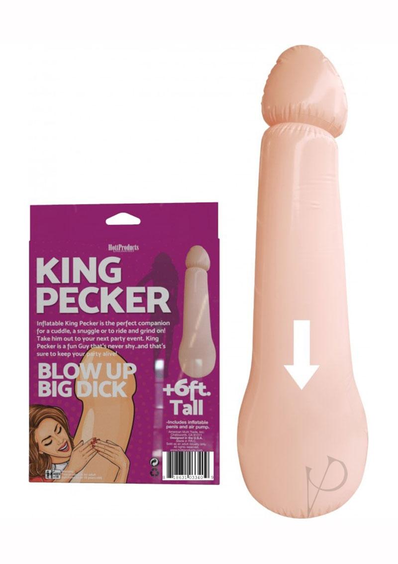 King Pecker Inflatable 5ft - Vanilla