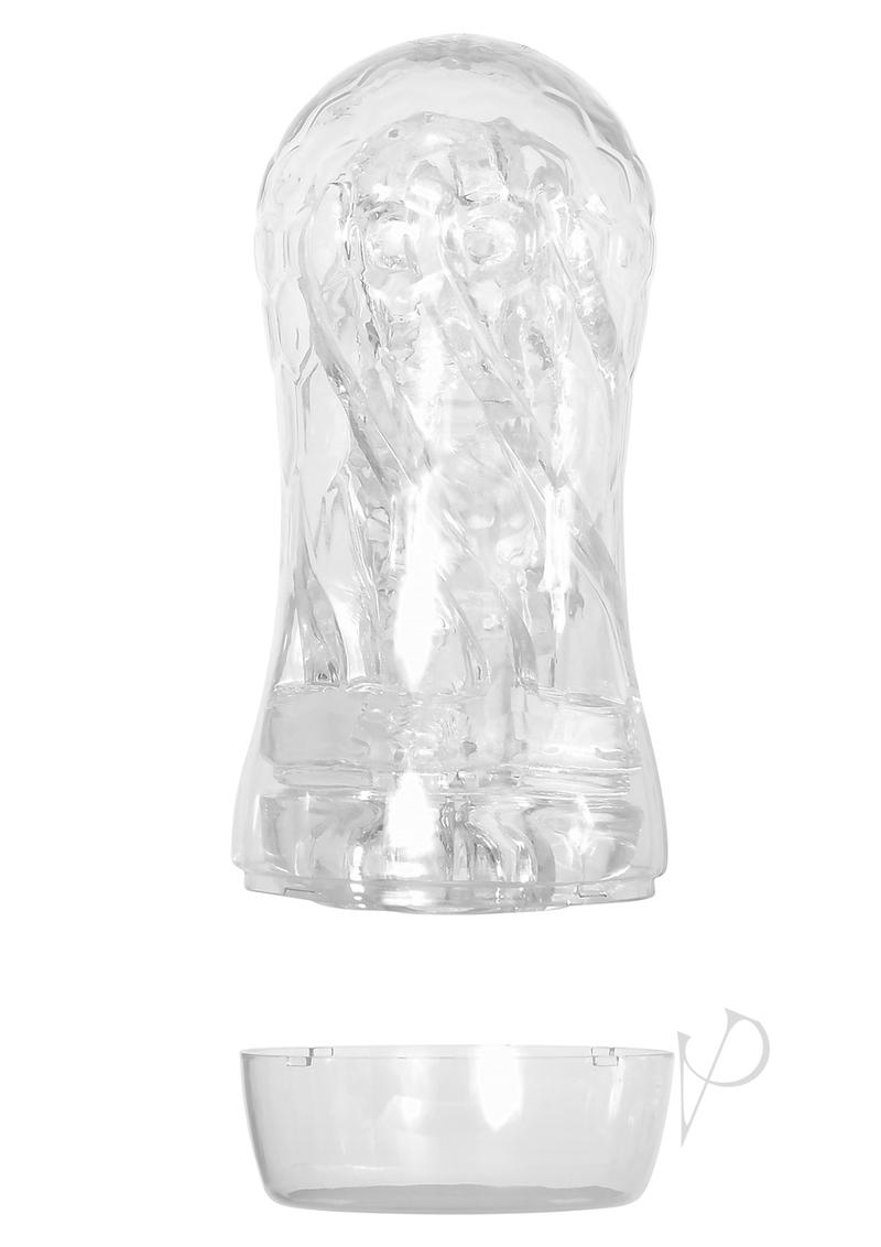 Zero Tolerance Swirl Stroker - Clear