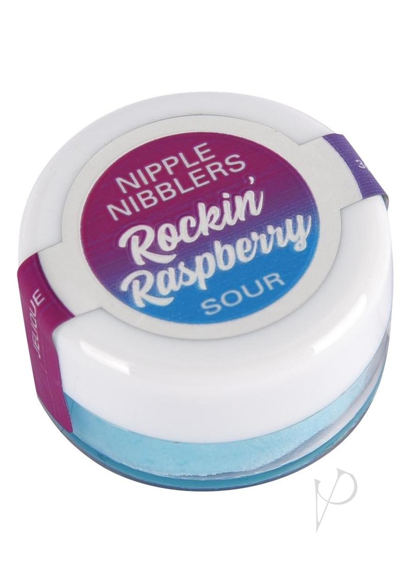 Jelique Nipple Nibblers Sour Tingle Balm Rockin Raspberry 3 gm. 1 pc.