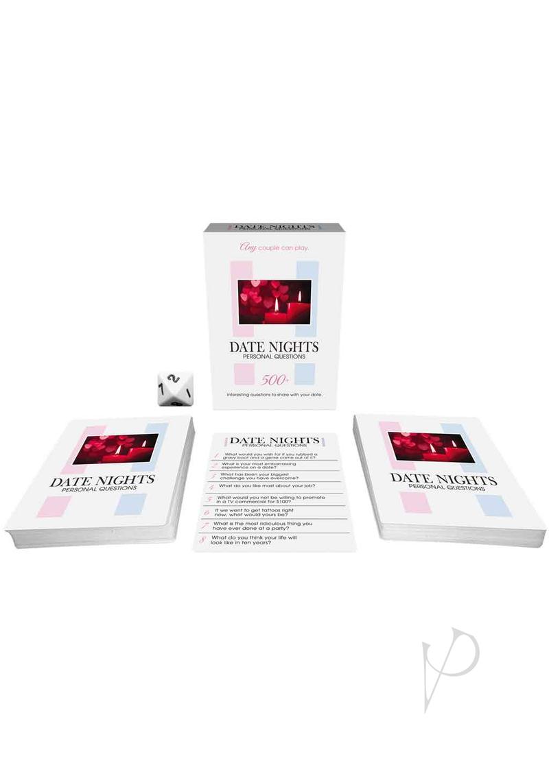 Date Nights - Personal Questions Dice Game