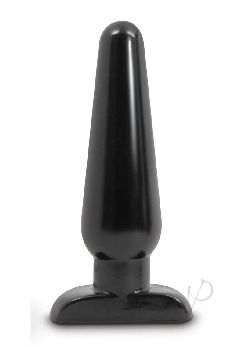 Anal Adventures Basic Anal Plug - Large - Black