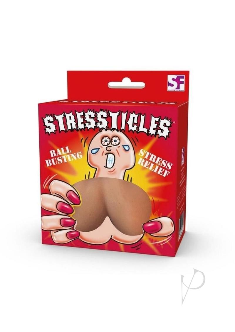 Stressticles! Novelty Stress Balls - Vanilla