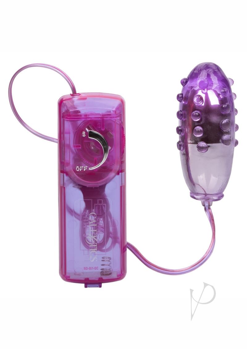 Pleasure Orb Egg with Wired Remote Control - Purple
