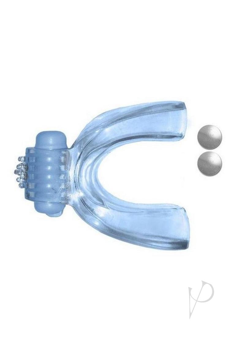 Tongue Star Pleasure Tongue Vibrator - Blue