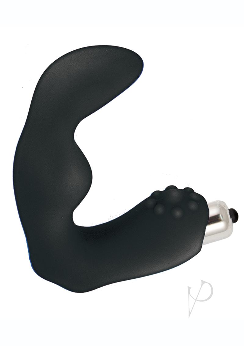 Butts Up Silicone P-Spot Prostate Massager- Black