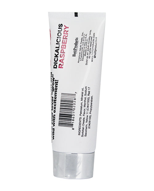 Dickalicious Penis Arousal Gel 2oz - Raspberry