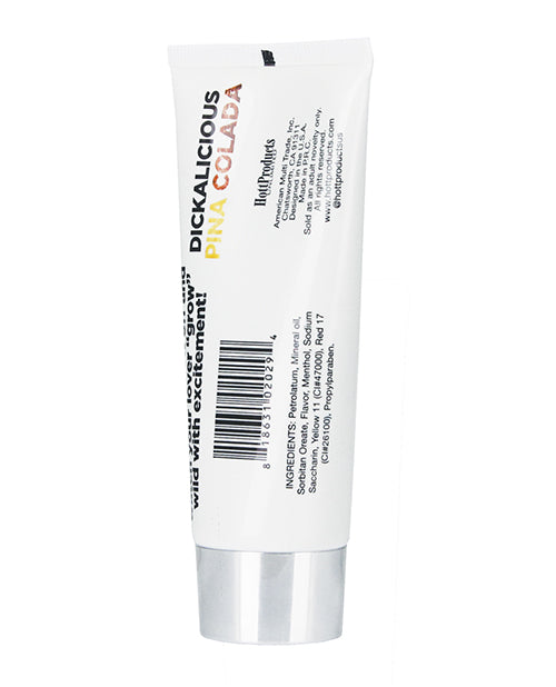Dickalicious Penis Arousal Gel 2oz - Pina Colada