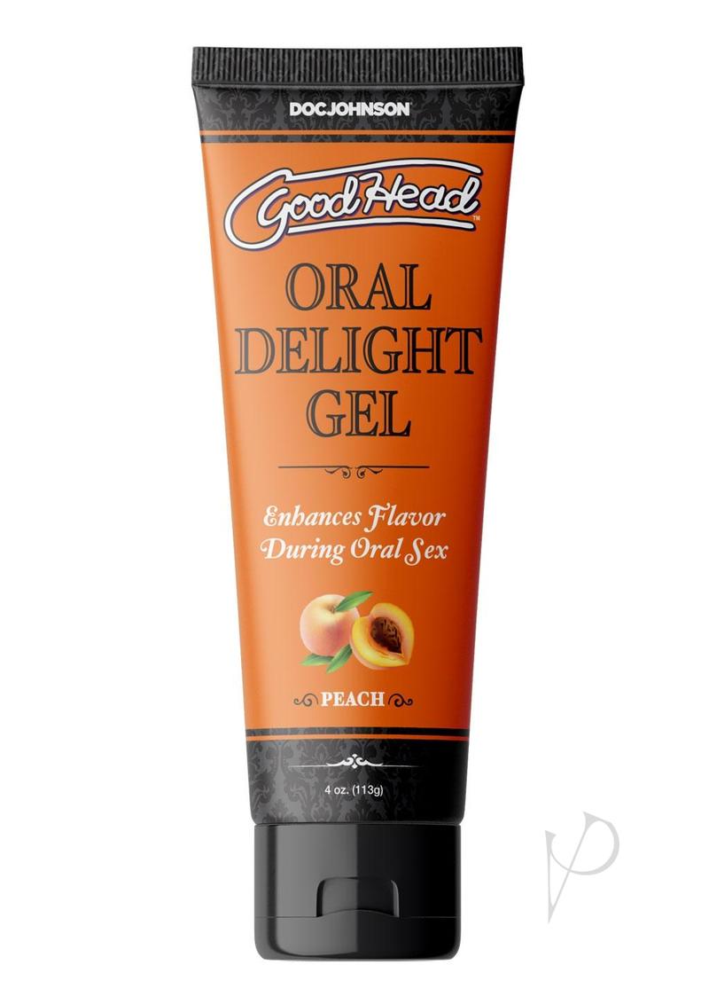 GoodHead Oral Delight Gel Flavored Peach 4oz