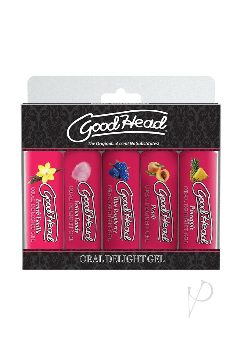 GoodHead Oral Delight Gel Assorted (5 Pack) 1oz
