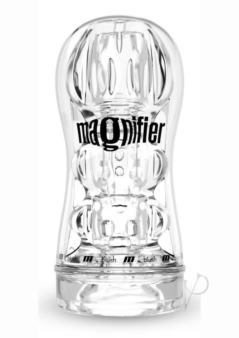 M for Men Soft and Wet Magnifier Stroker - Clear