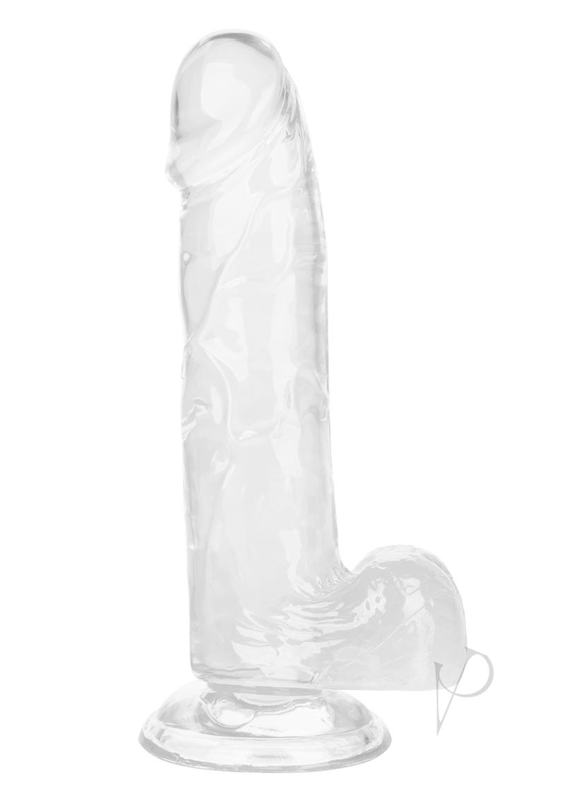 Size Queen Dildo - 6in - Clear