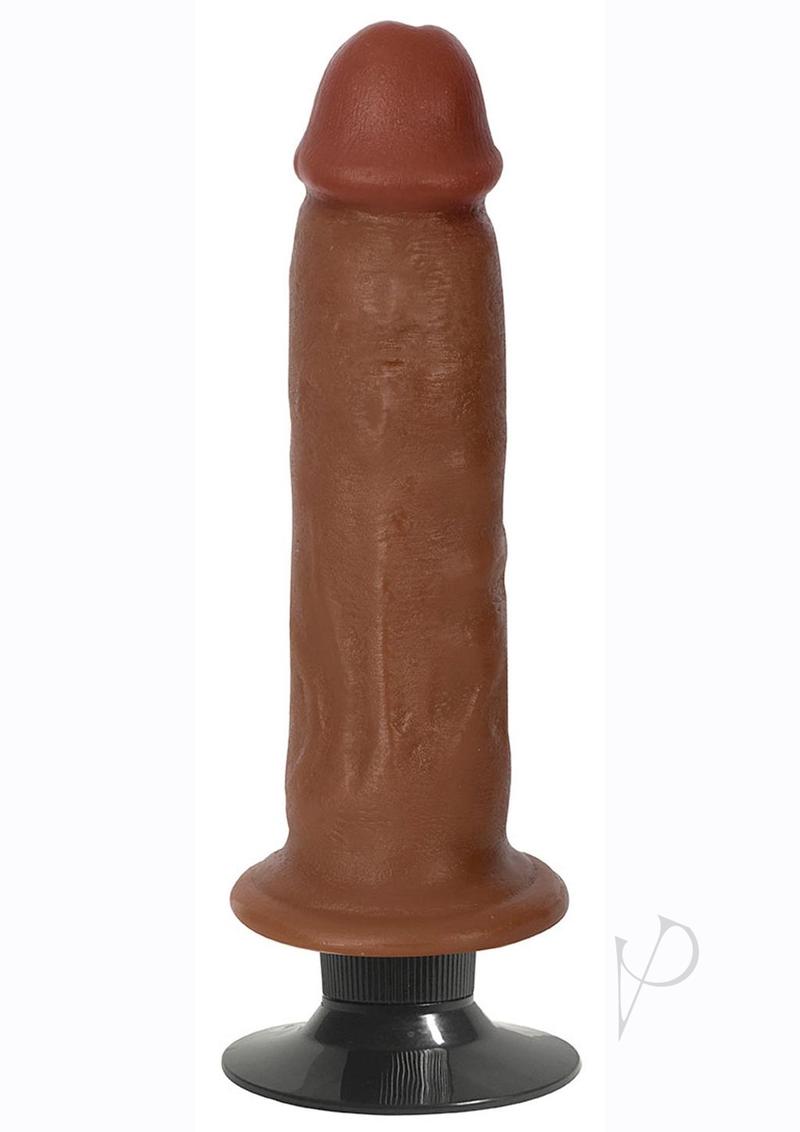 JOCK Vibrating Dildo 7in - Caramel