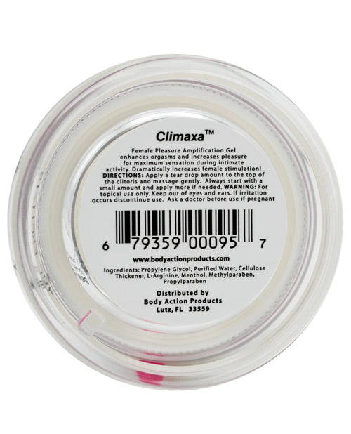 Climaxa Pleasure Amplification Gel For Women .5 oz