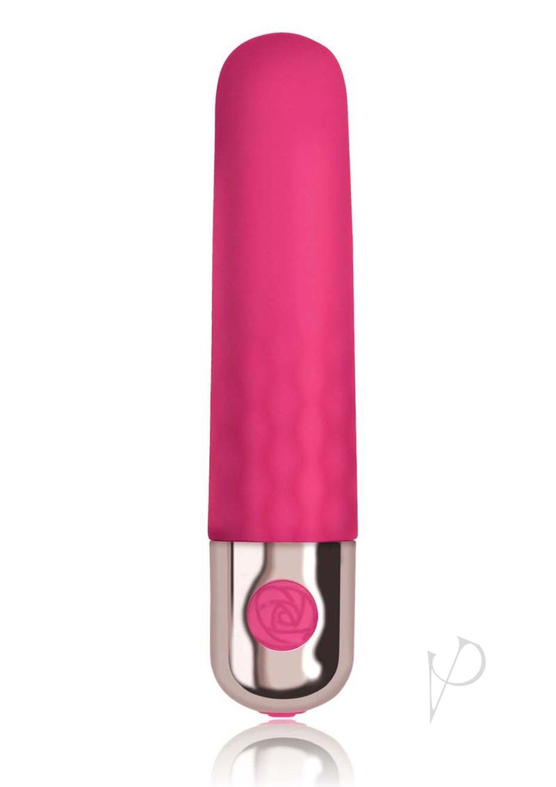 Exciter Travel Vibe Rechargeable Silicone Vibrator - Pink