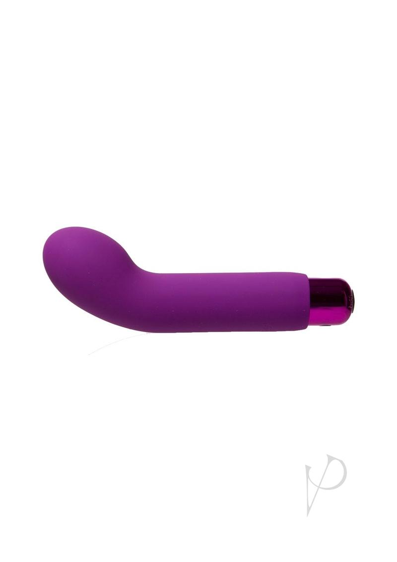 PowerBullet Sara`s Spot 10 Function Rechargeable Silicone Vibrating Bullet - Purple