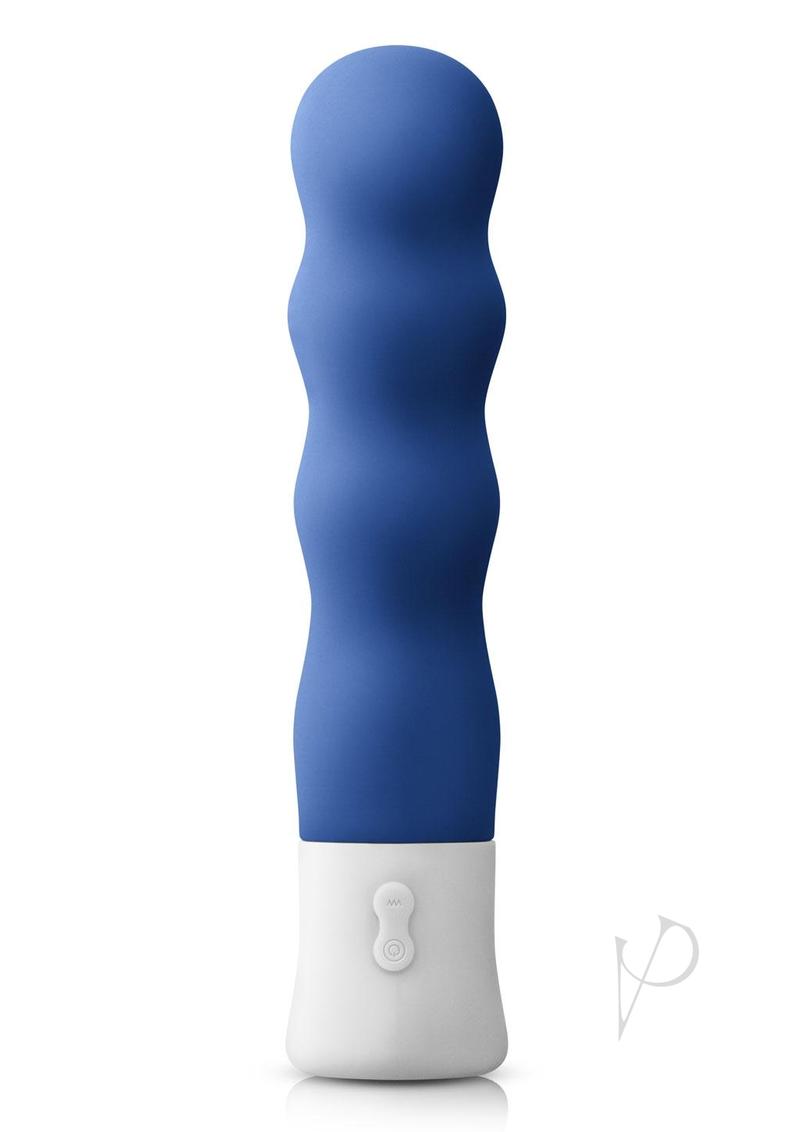 Inya Shake Rechargeable Silicone Vibrator - Blue