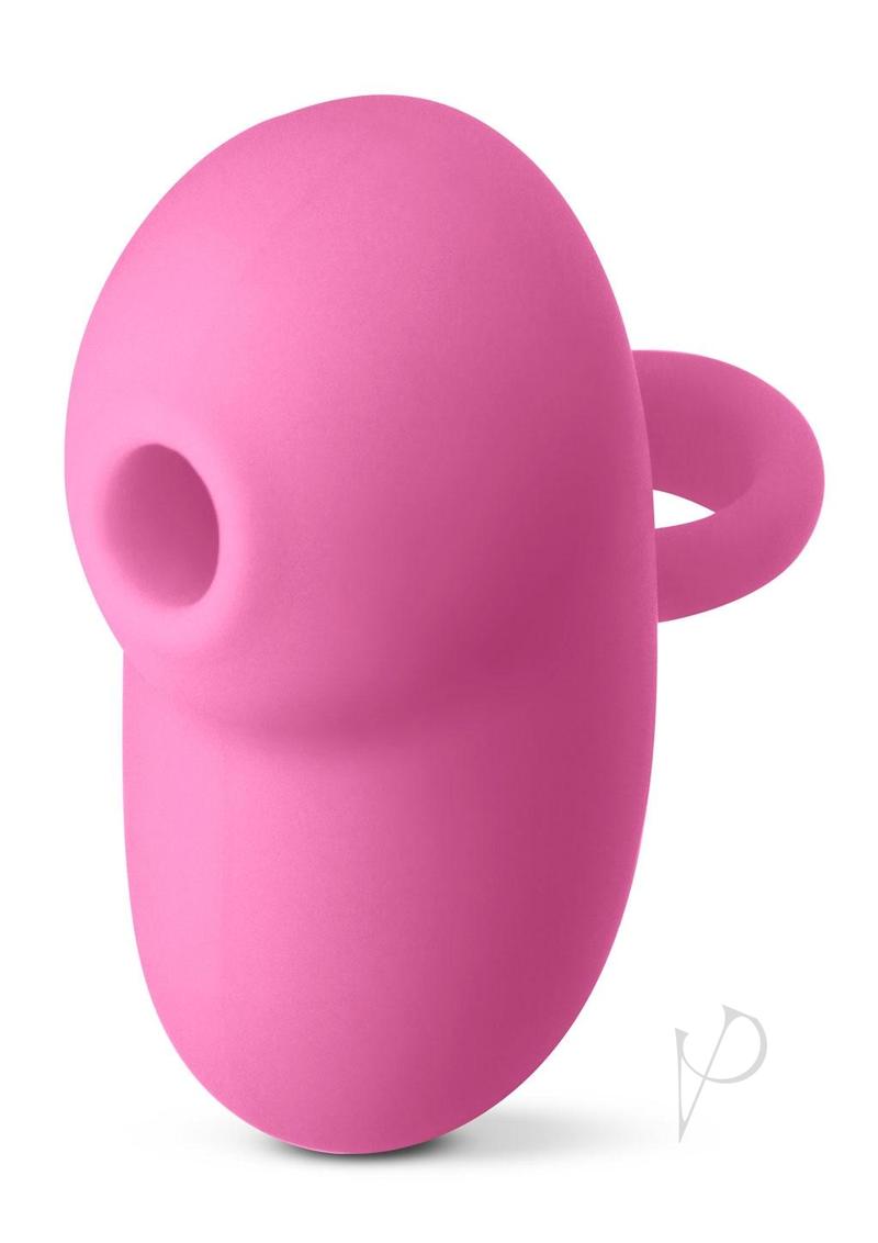 Inya Allure Pulsating Air Vibe Rechargeable Silicone Clitoral Stimulator - Pink