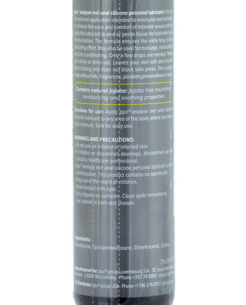 Pjur Analyse Me Silicone Anal Lubricant 3.4oz