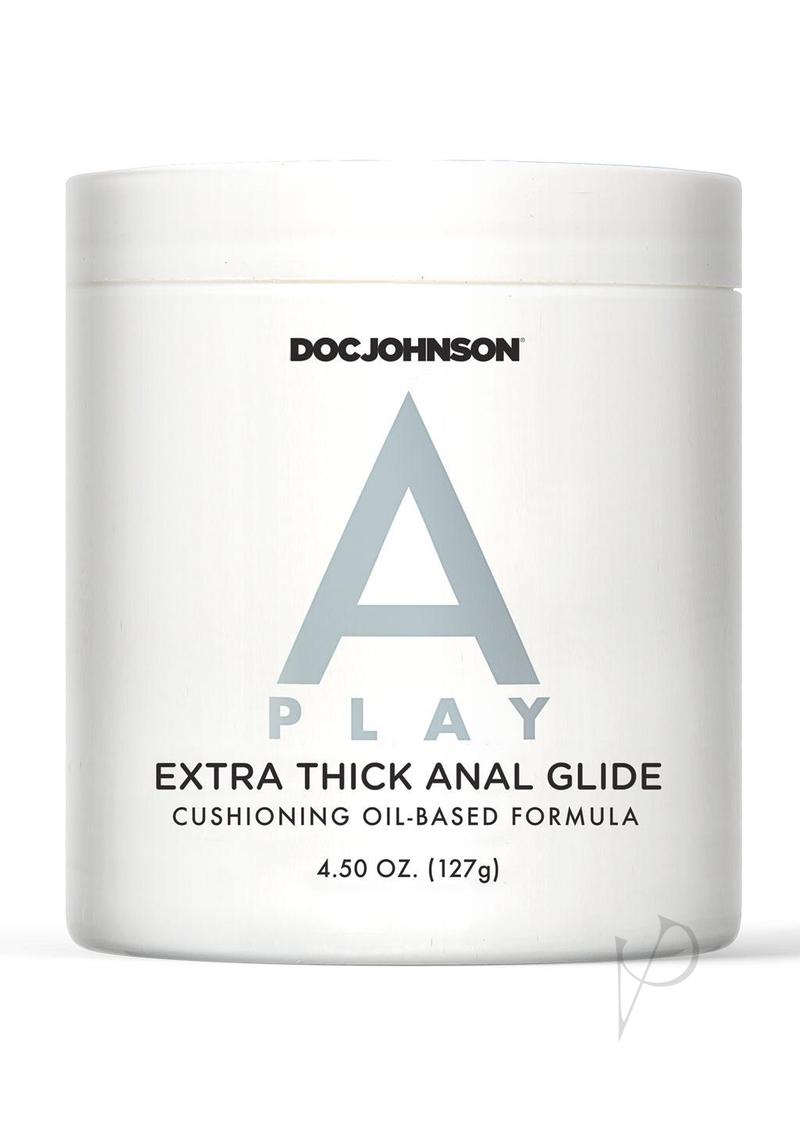 A-Play Extra Thick Anal Glide Cushioning Oil-Based Formula 4.5oz