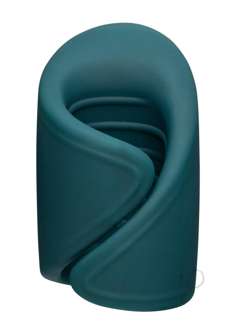 Lovense Gush App Compatible Handsfree Silicone Masturbator - Green