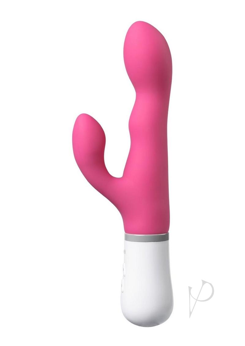 Lovense Nora App Compatible Rabbit Vibrator - Pink