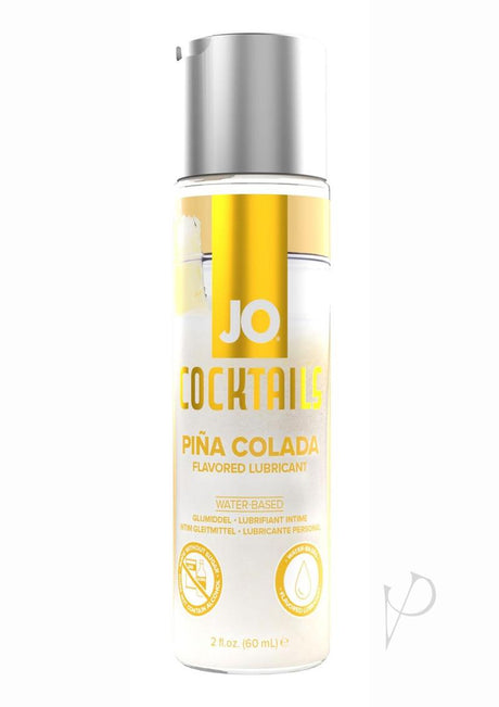 JO Cocktails Water Based Flavored Lubricant - Pina Colada 2oz