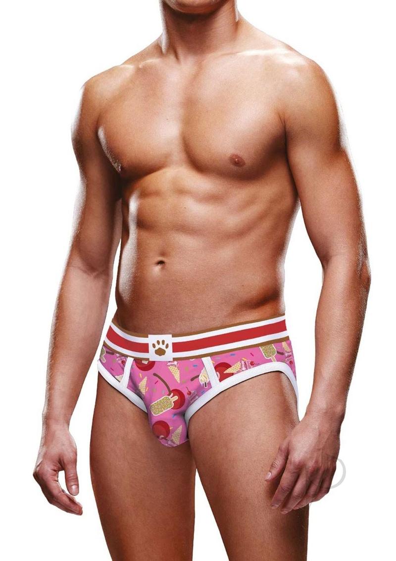 Prowler Ice Cream Brief - XL - Pink