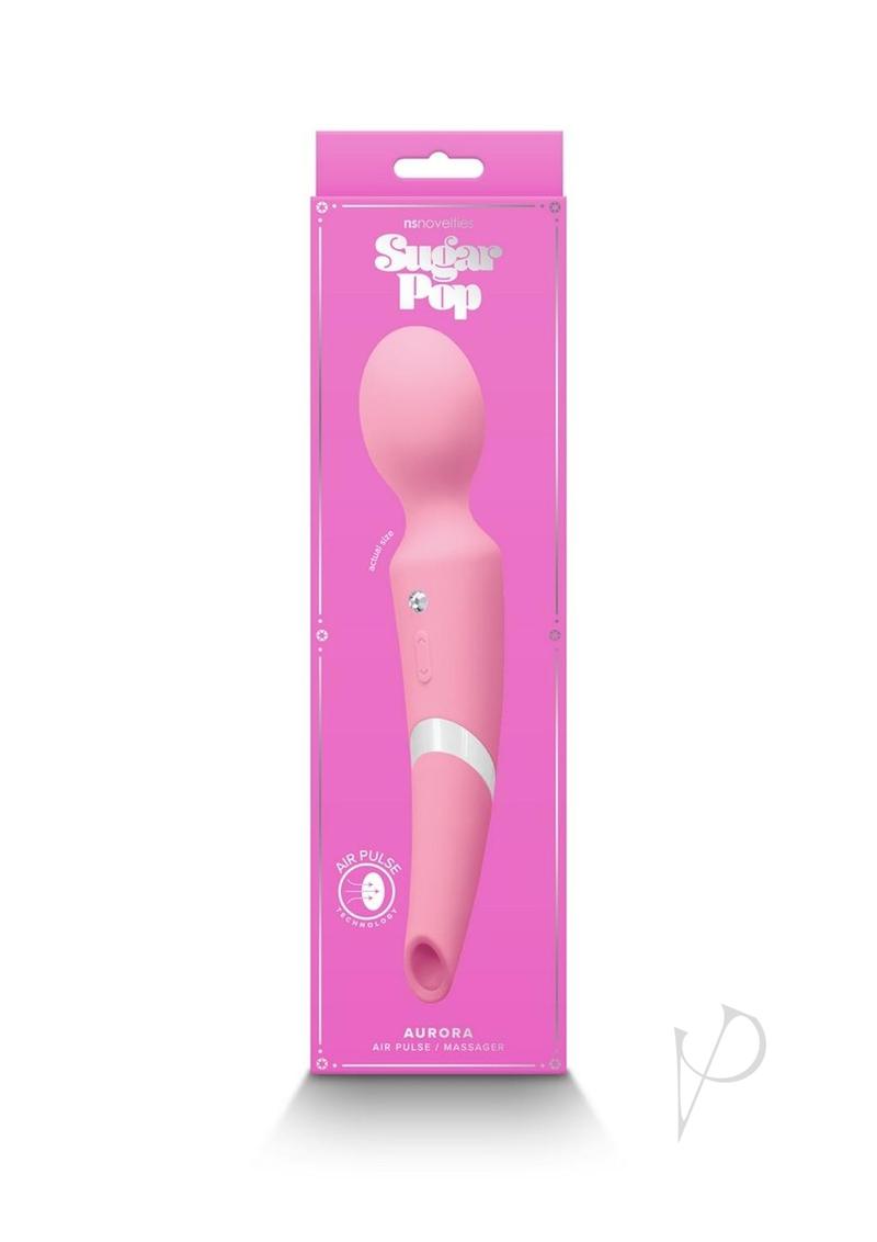 Sugar Pop Aurora Rechargeable Silicone Stimulator - Pink