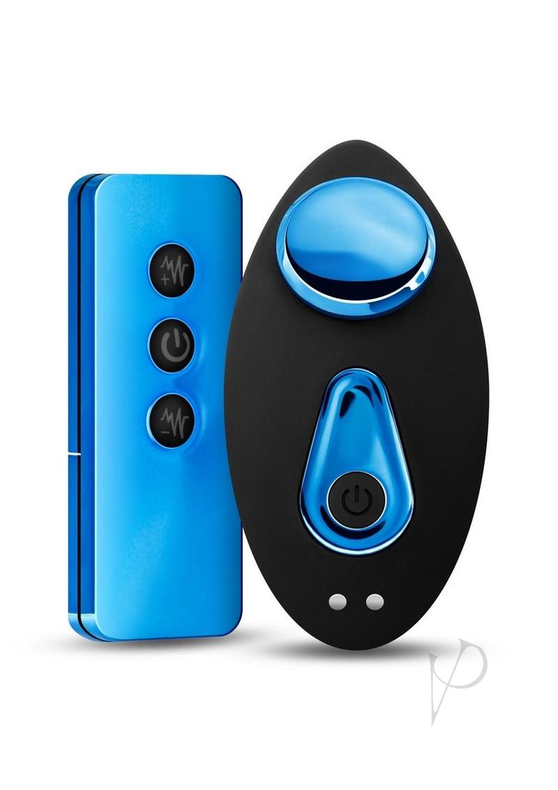 Sugar Pop Chantilly Rechargeable Silicone Panty Vibe with Remote Control - Black