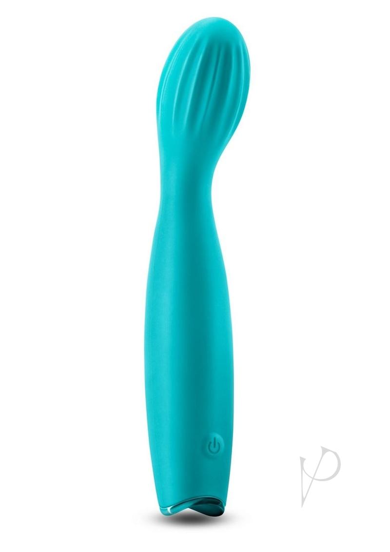Revel Pixie Rechargeable Silicone G-Spot Vibrator - Teal