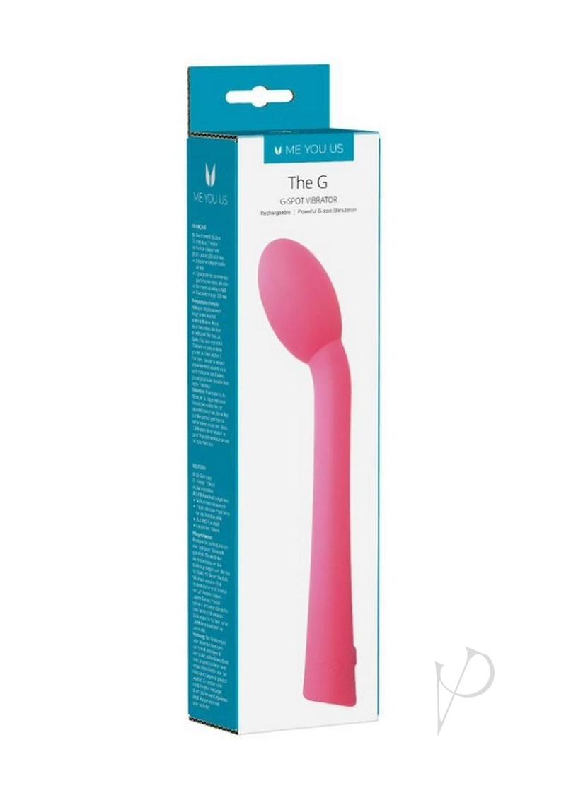 ME YOU US The G Rechargeable G-Spot Vibrator - Pink