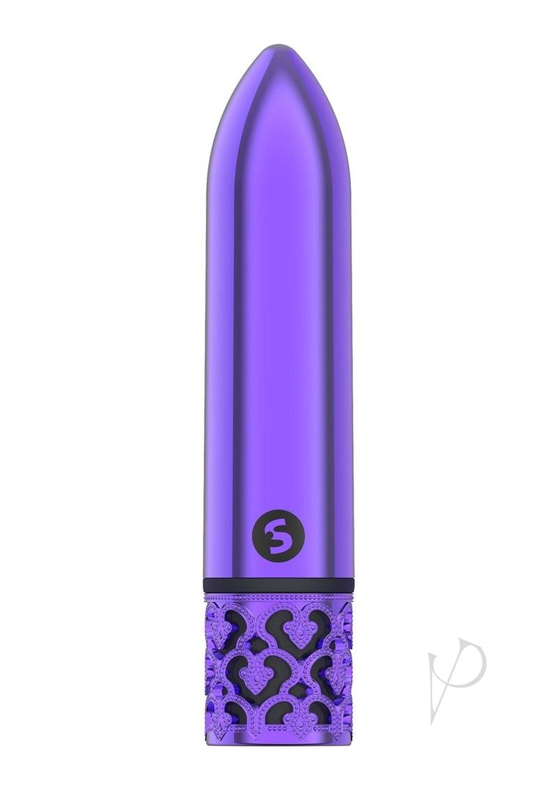 Royal Gems Glamour Rechargeable Bullet - Purple