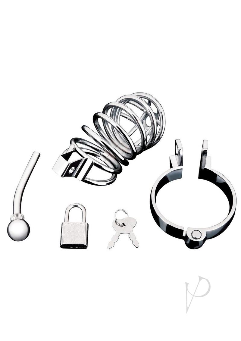 Urethral Play Cage - Stainless Steel