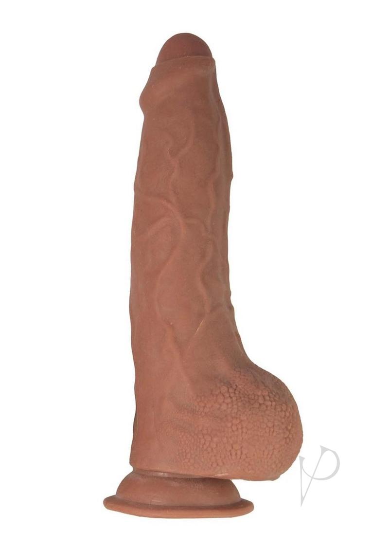 Realcocks Dual Layered Uncut Slider with Tight Balls 9.5in - Caramel