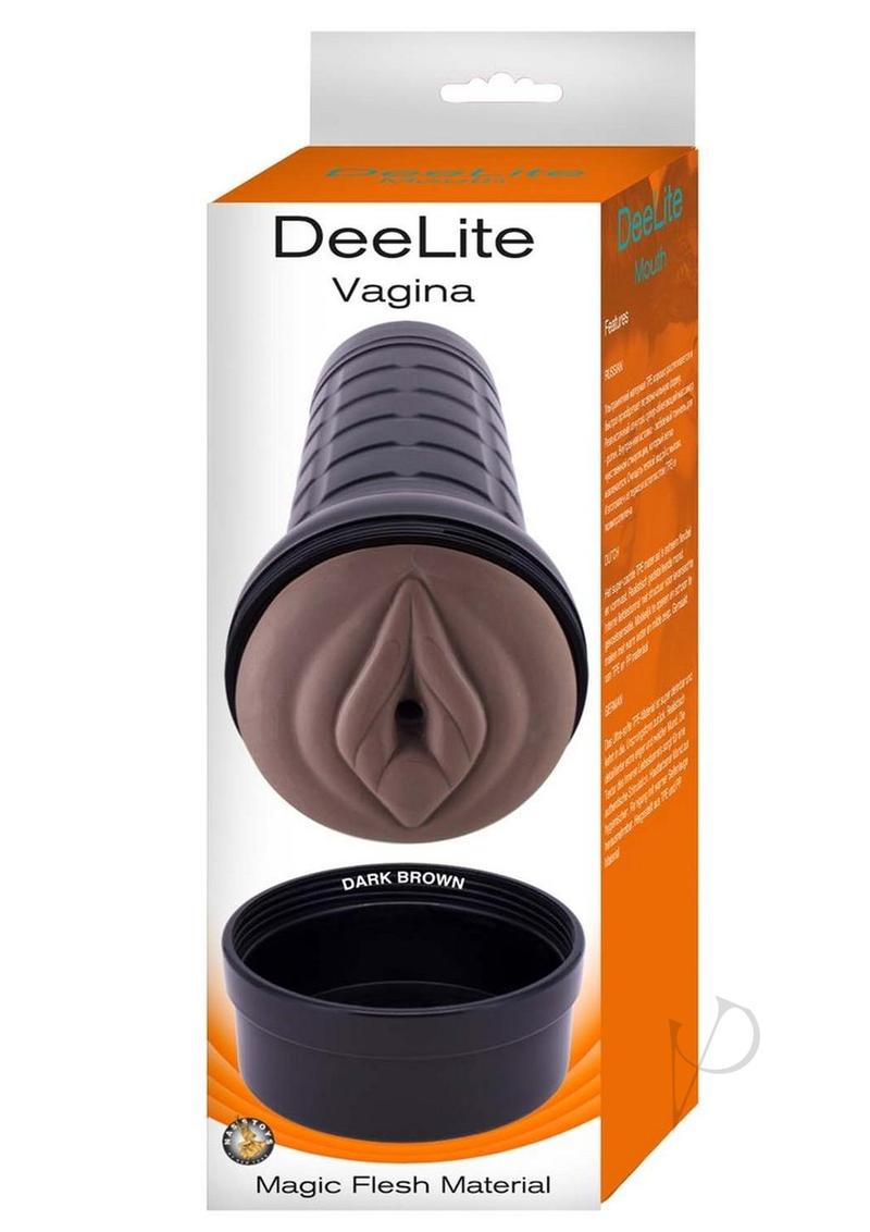 DeeLite Vagina Stroker - Chocolate