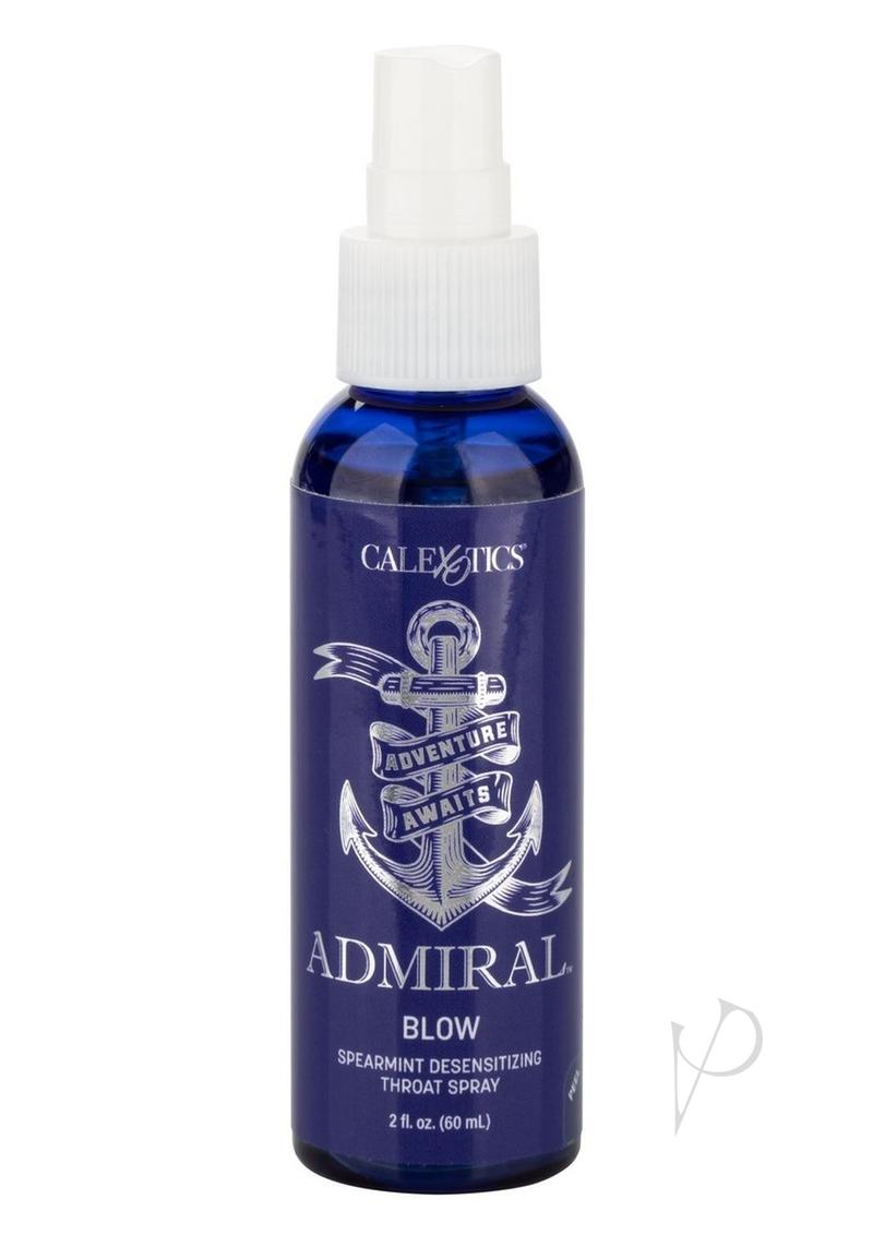 Admiral Blow Desensitizing Throat Spray 2oz - Spearmint