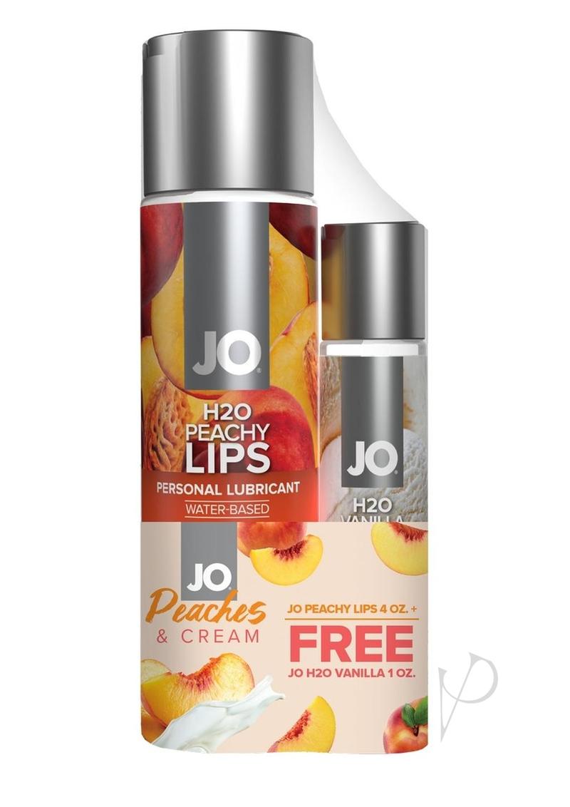 Jo H2O Peachy Lips 4oz + H2O Vanilla Cream 1oz