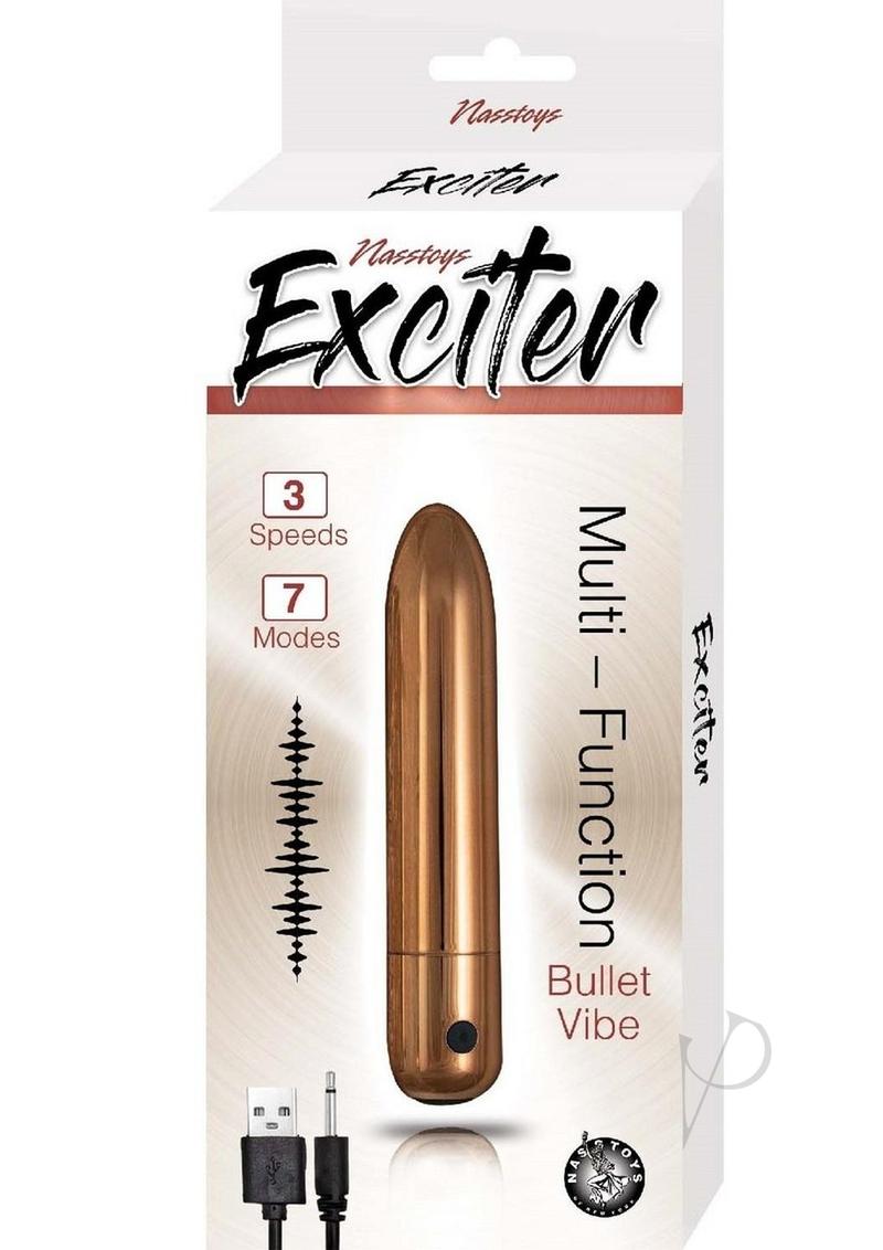 Exciter Multi Function Rechargeable Bullet - Copper