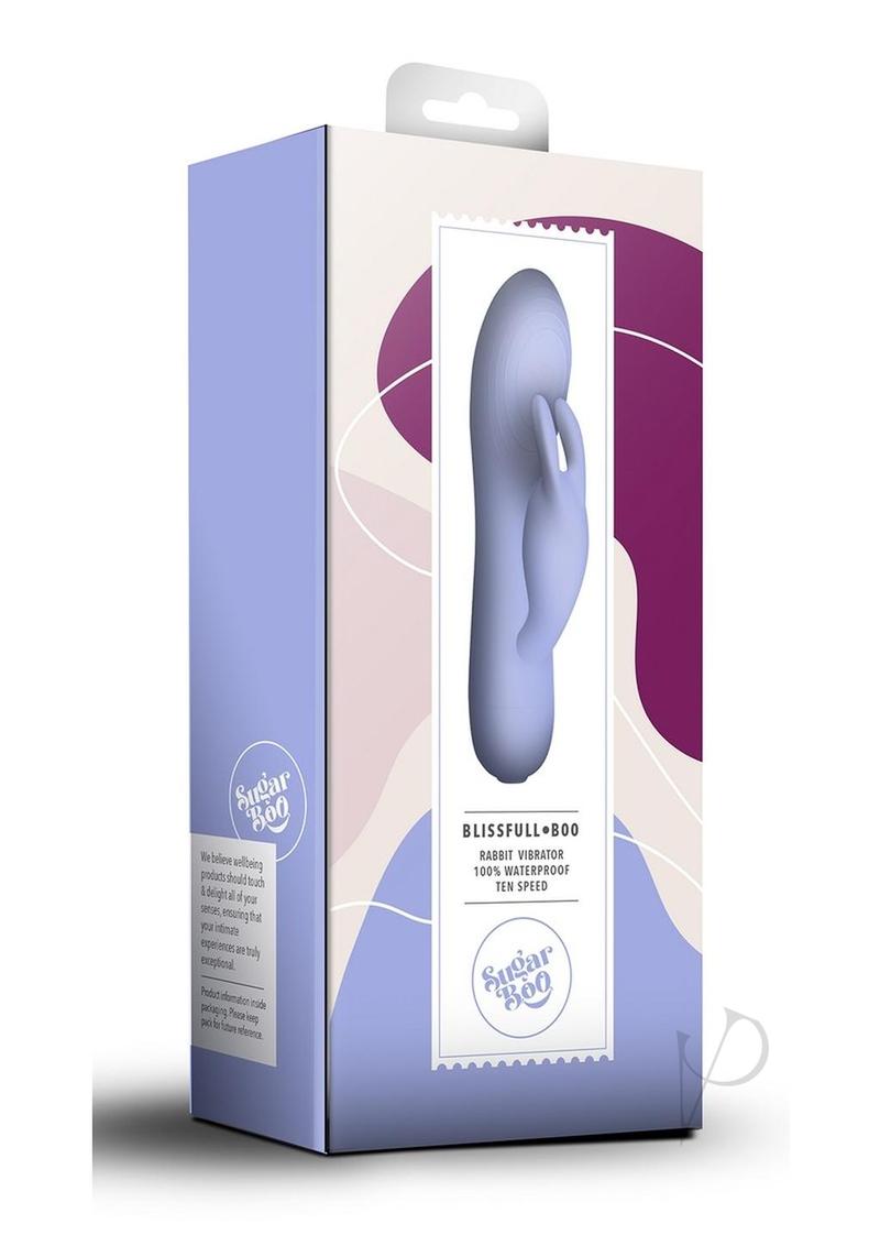 SugarBoo Blissful Boo Rabbit Vibrator - Pastel Blue