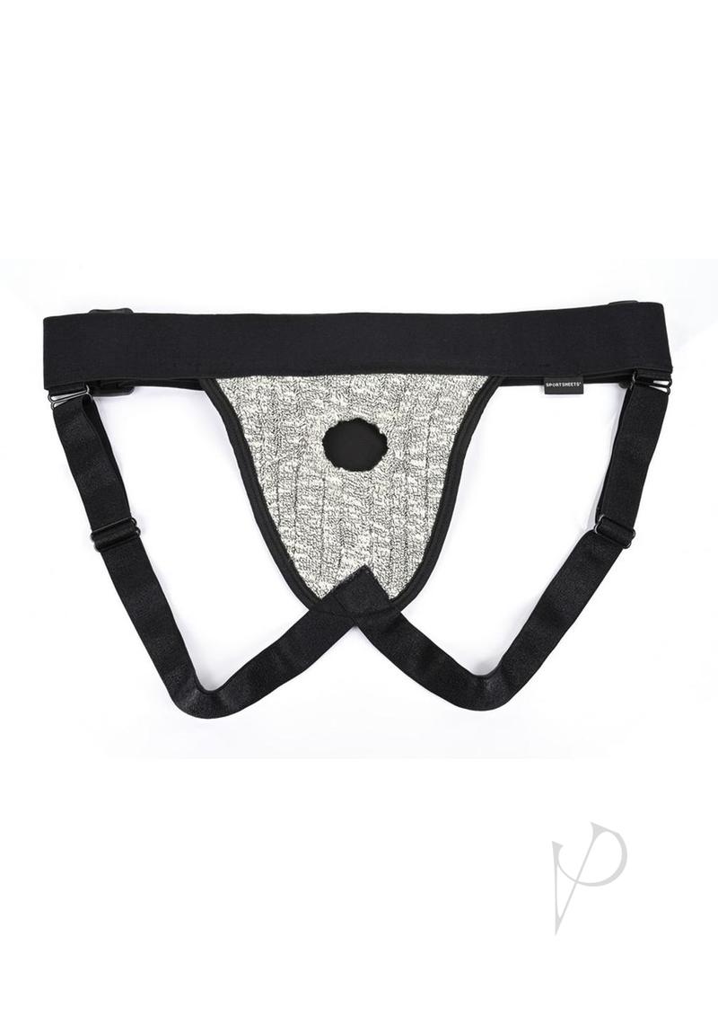 EM EX Fit Harness Jock - XL-3XL - Gray