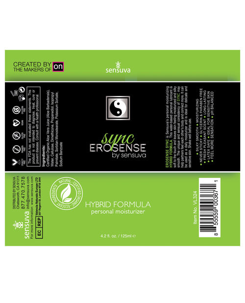 Sensuva Hybrid Lubricant 4oz
