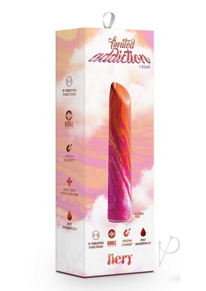 Limited Addiction Fiery Rechargeable Power Vibrator - Coral