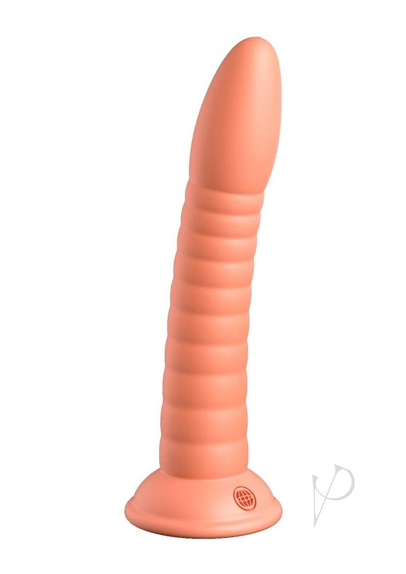 Dillio Platinum Wild Thing Silicone Dildo 7in - Orange