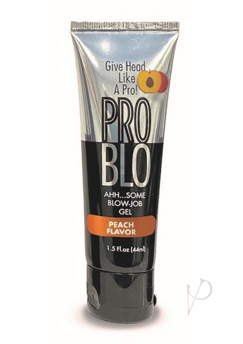 ProBlo Oral Pleasure Flavored Gel 1.5oz - Peach