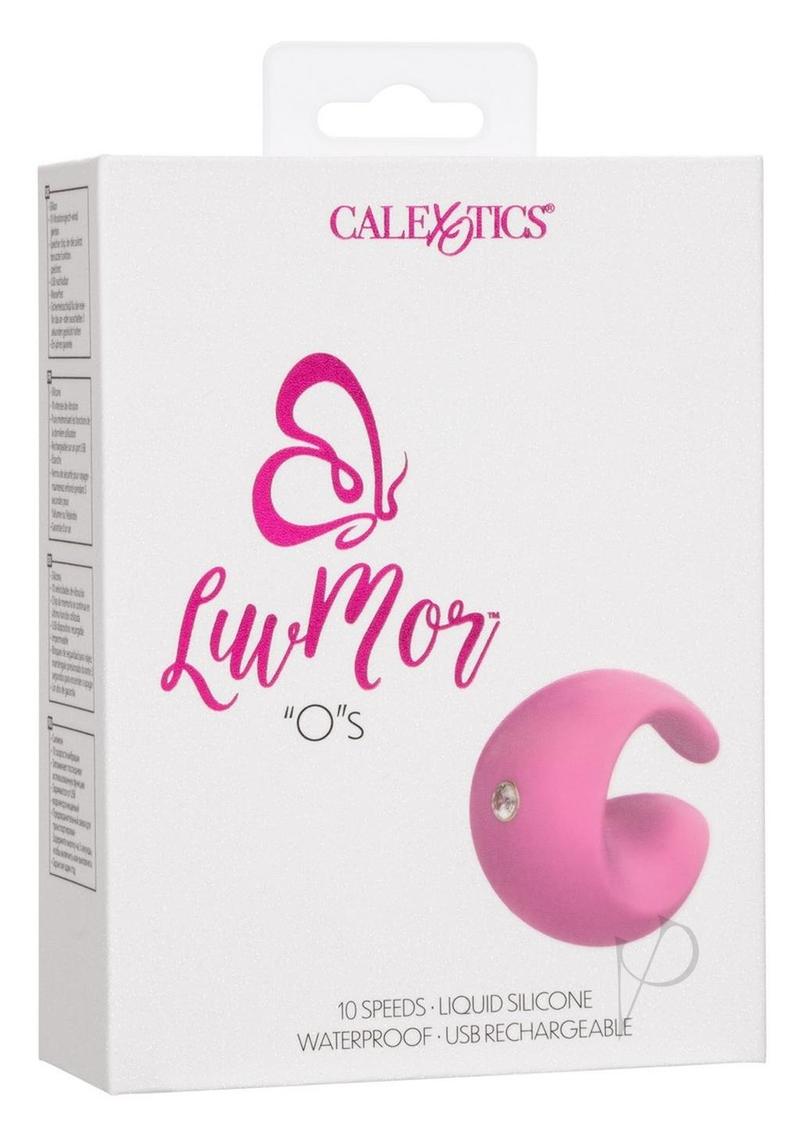 LuvMor O's Rechargeable Silicone Vibrator - Pink