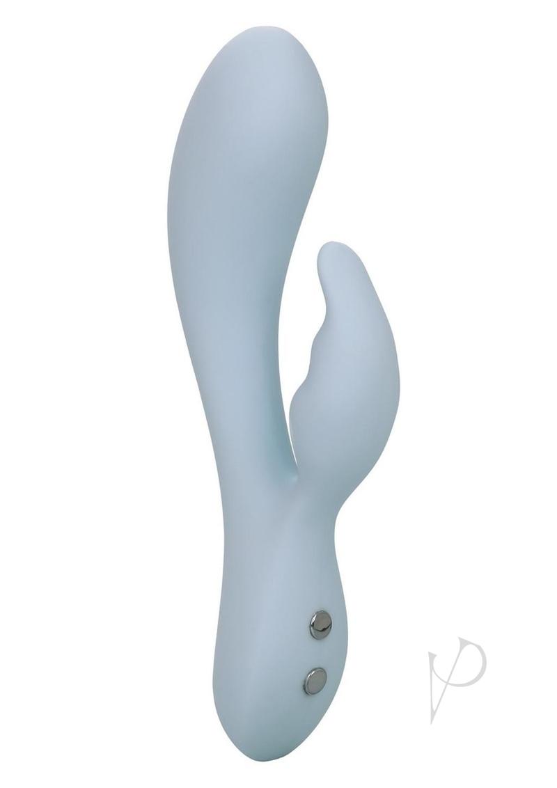 Contour Kali Rechargeable Silicone Rabbit Vibrator - Blue